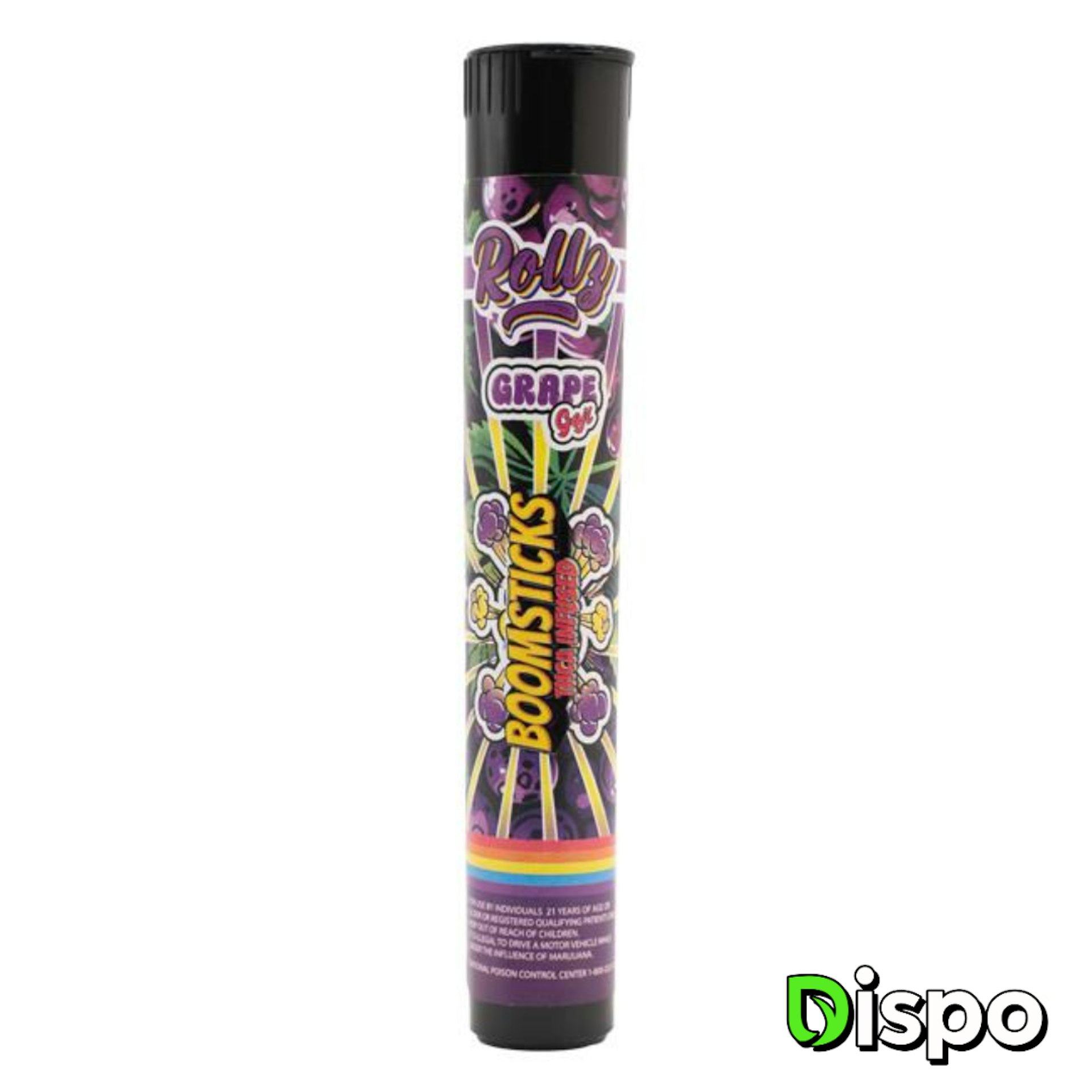 Rollz Boomsticks - Berry Gelato Infused Pre-Roll