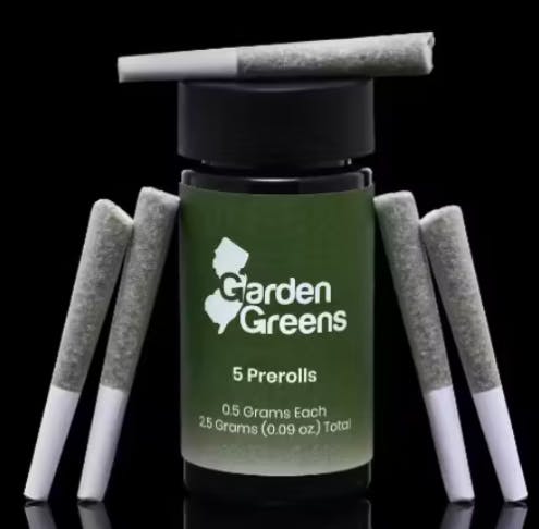 Garden Greens Super Lemon Haze | 5pk Pre-Rolls - High Rollers