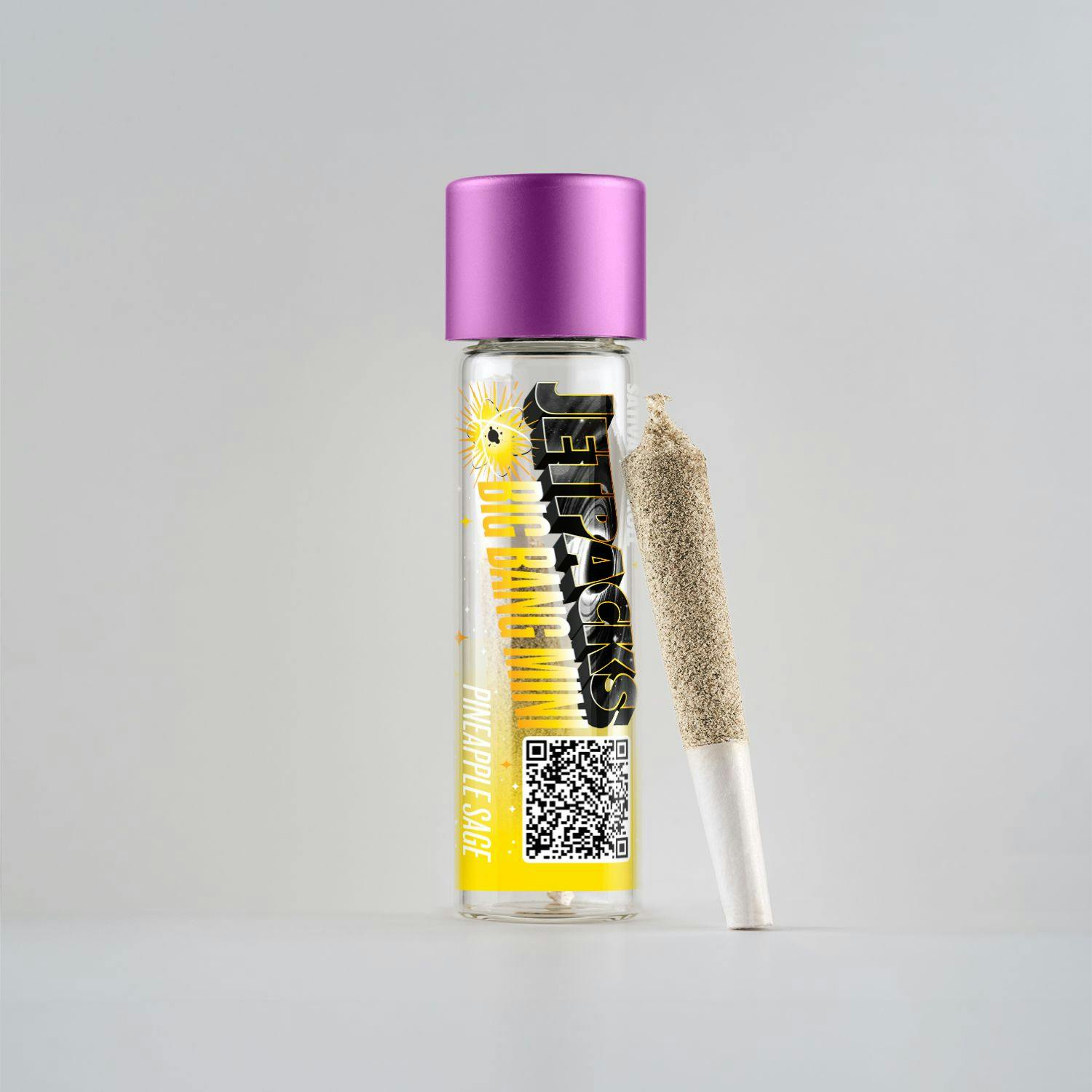 Jetpacks Big Bang Mini 0.5g Infused PreRoll Pineapple Sage
