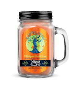 Beamer Candle Co | 12oz Glass Mason Jar Candle - Michigan Peach Tree