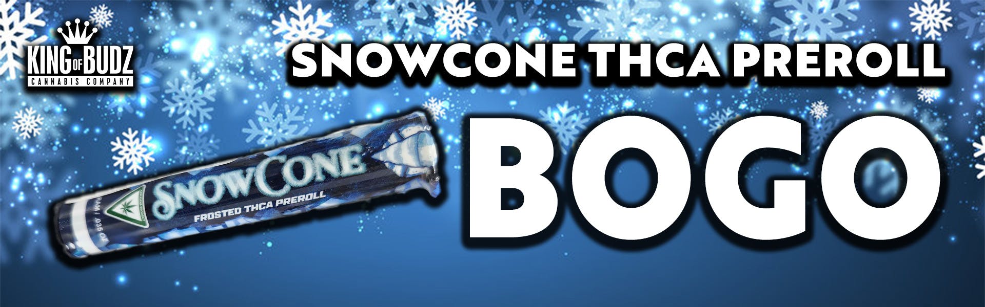 Snowcone THCA Preroll BOGO