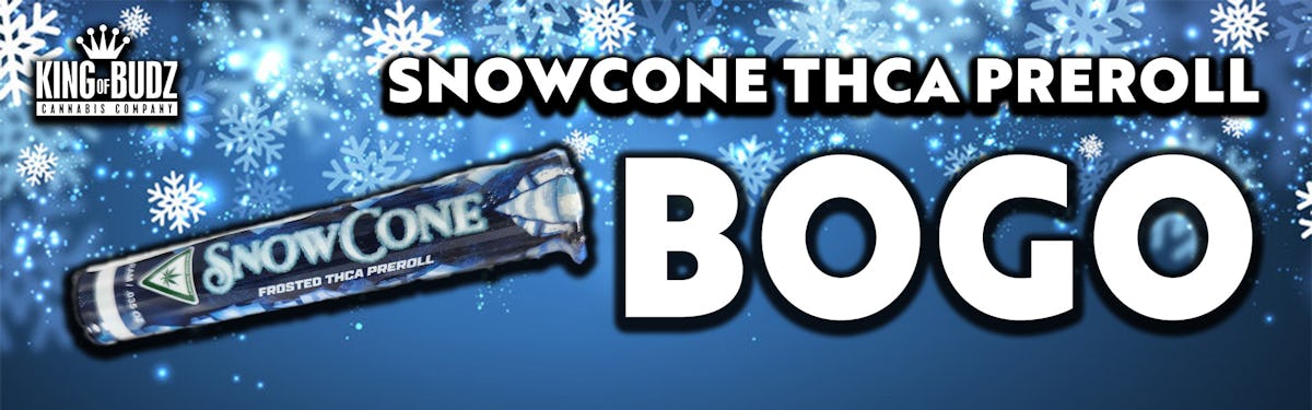 Snowcone THCA Preroll BOGO