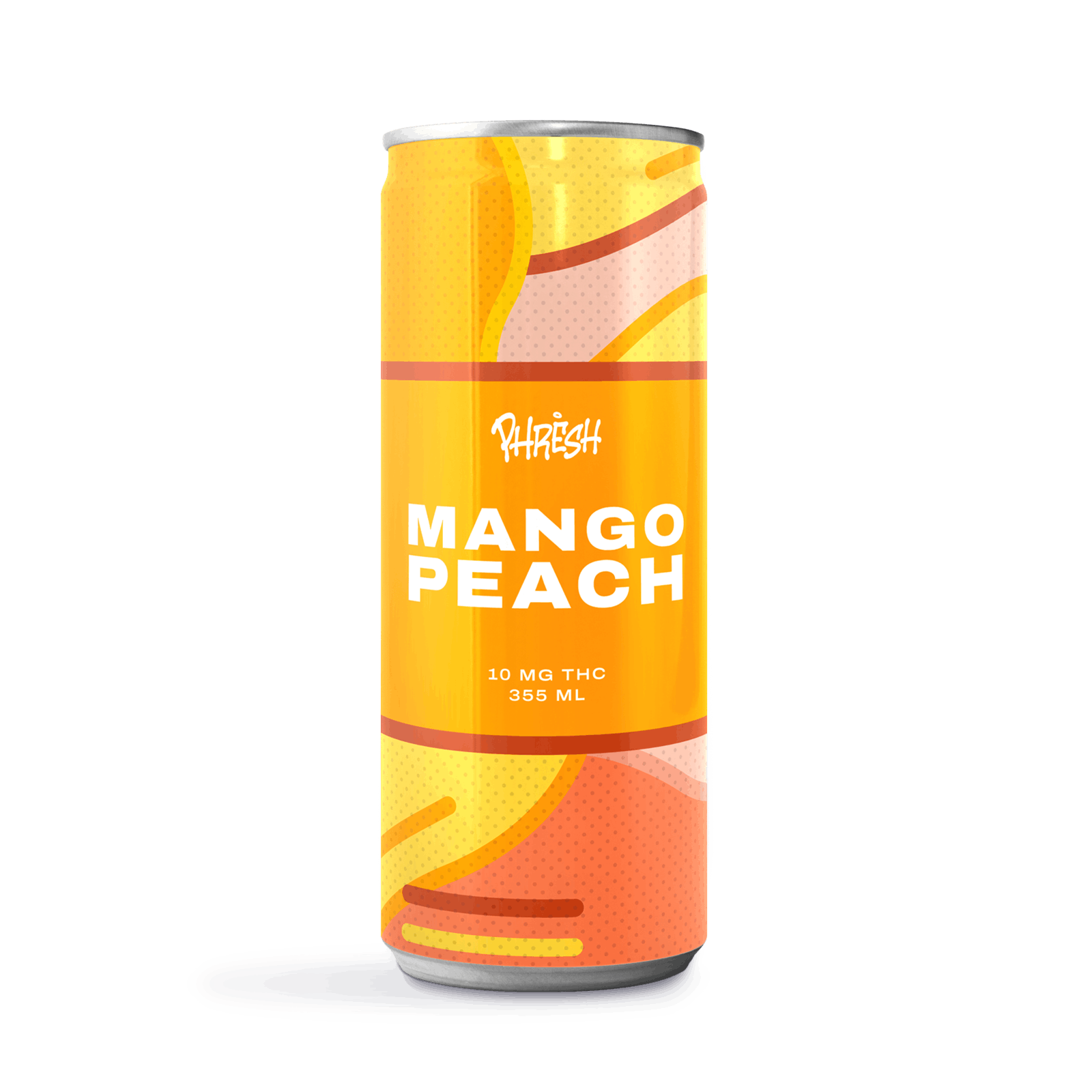 Mango peach sparkling beverage