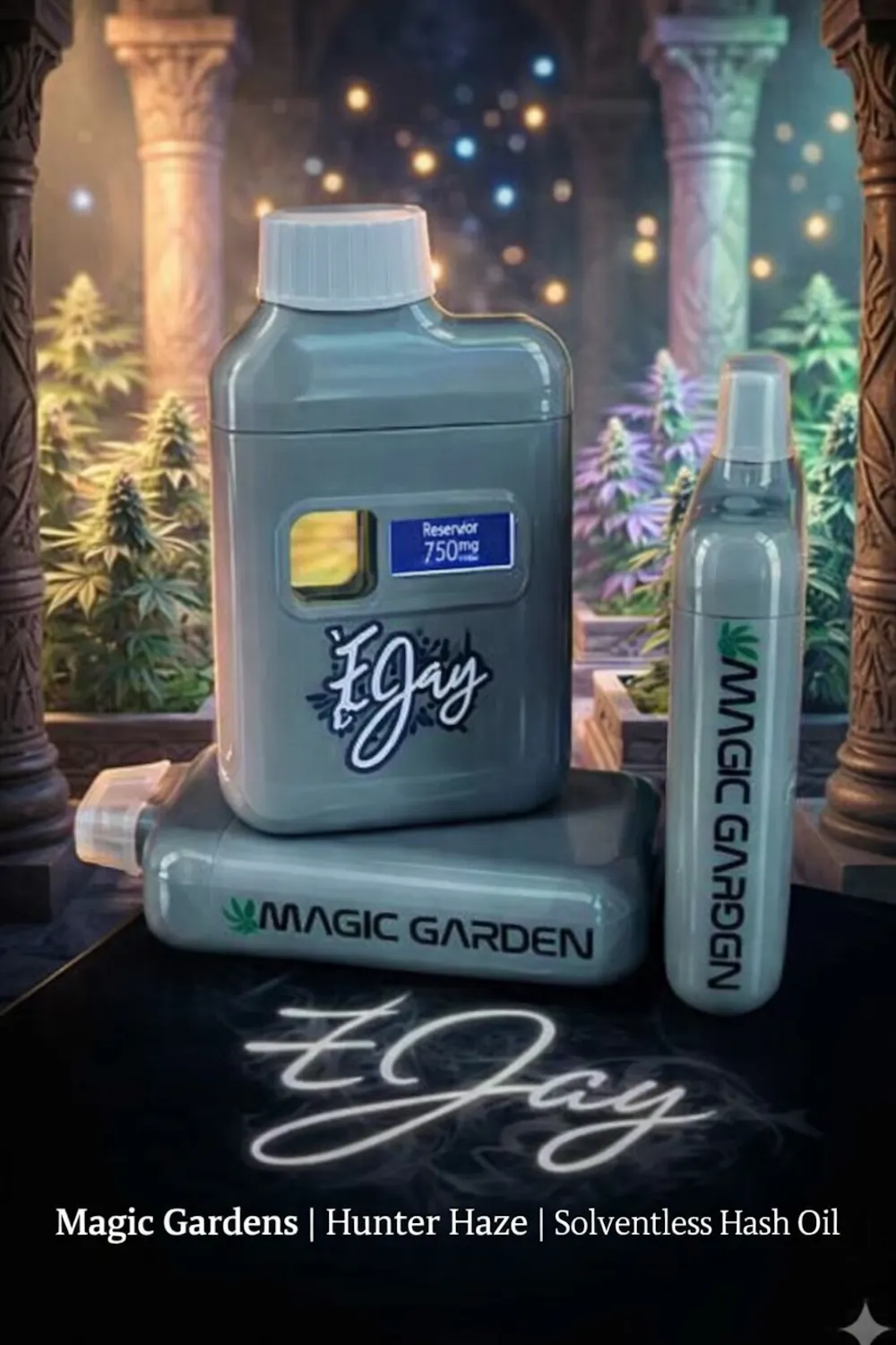 Product Magic Gardens | Hunter Haze | Cured Resin | AIO