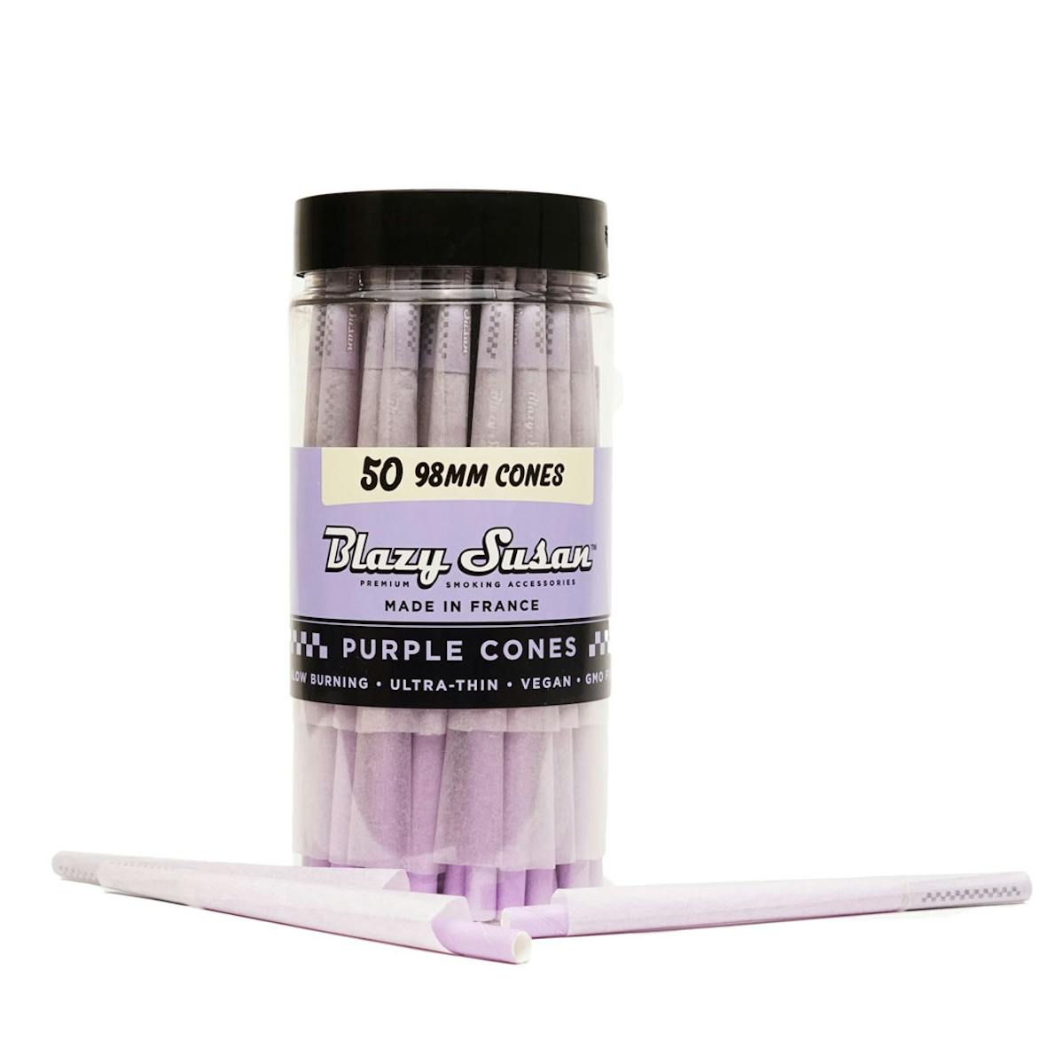 Photo of Blazy Susan | Purple Cones | 98mm (50PK)
