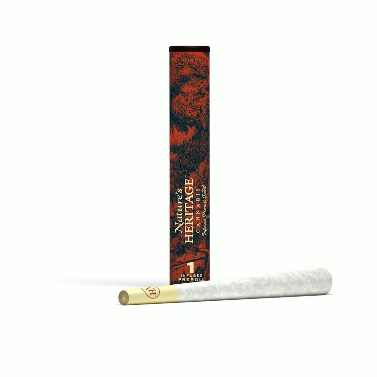 Photo of Lamb’s Bread 1g Bubble Hash Infused Pre-Roll Nature’s Heritage