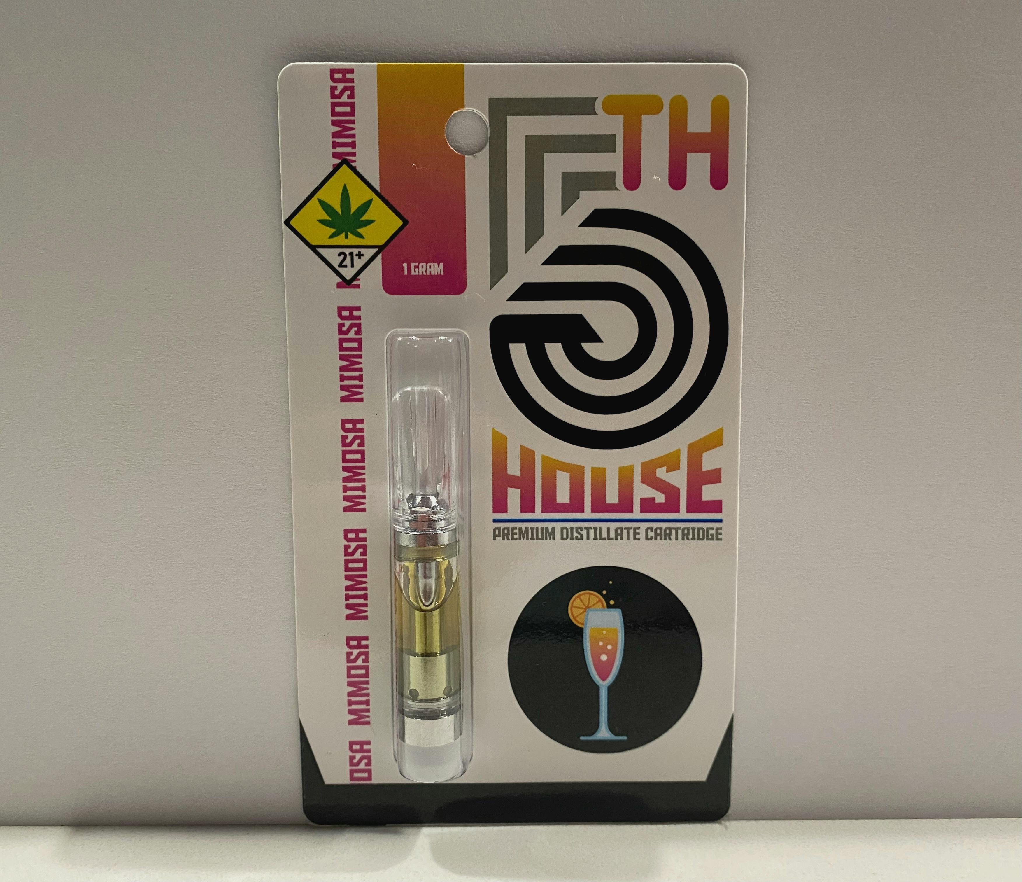 5th House: Mimosa - Distillate Cartridge