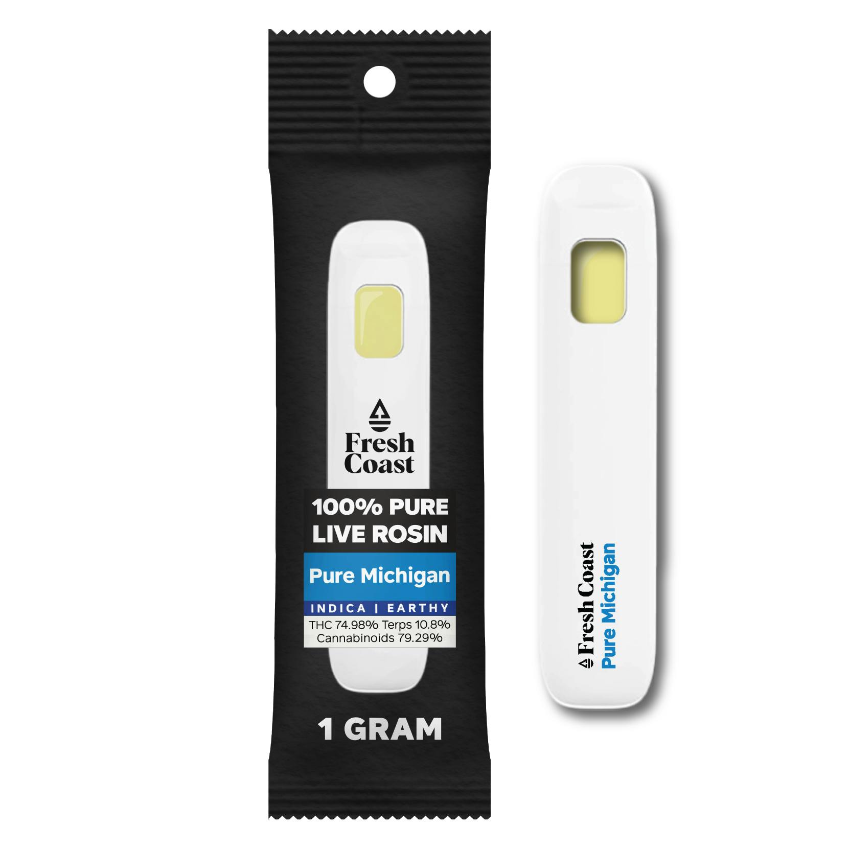 Product: Fresh Coast | Live Rosin Disposable - 1g - Pure Michigan
