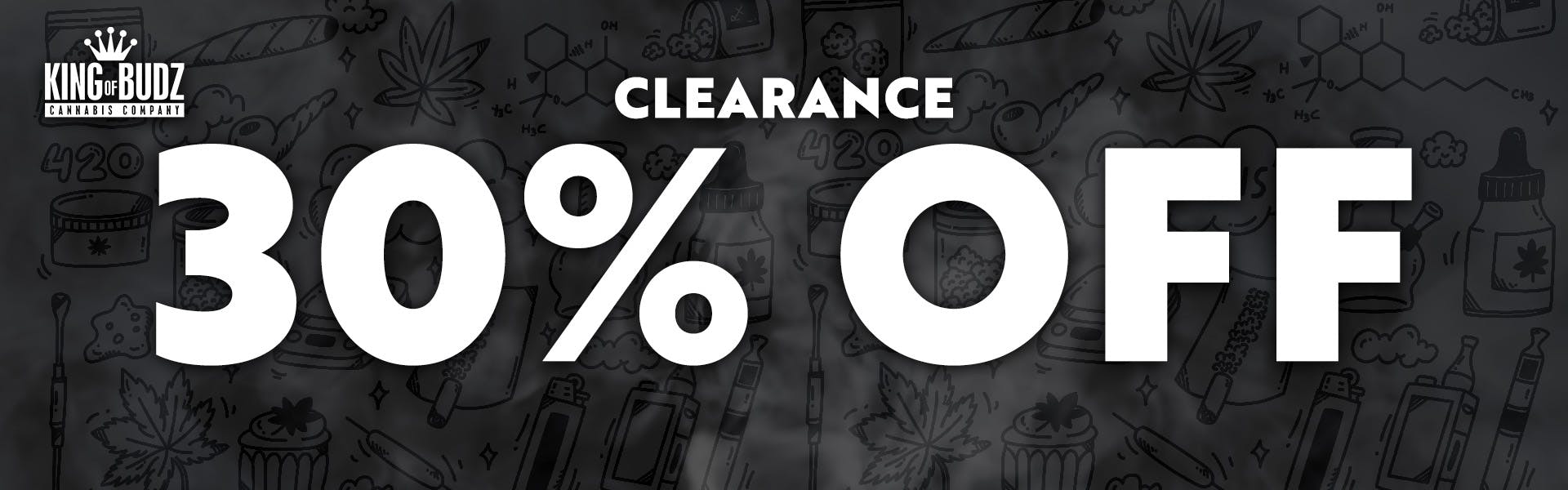 Clearance - 30 Percent OFF