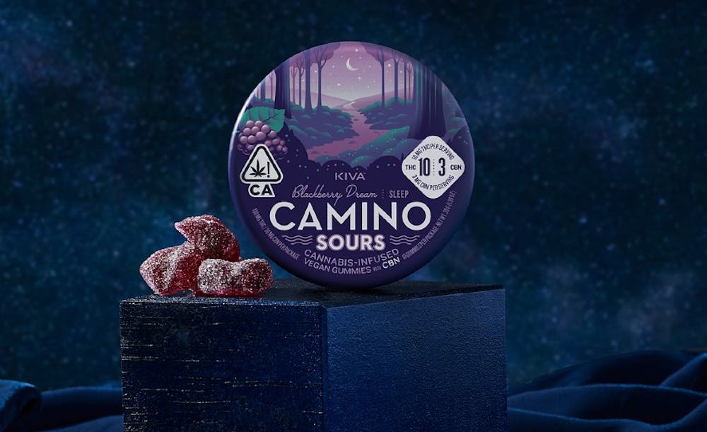 Product Camino | Sours Blackberry Dream | Gummies 10ct | CBN 100mg