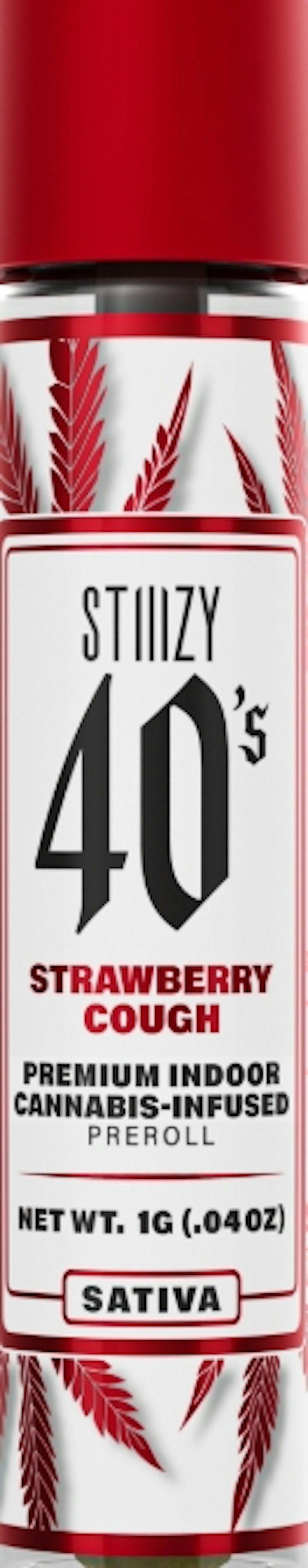 Stiiizy 40's Strawberry Cough Preroll Sativa