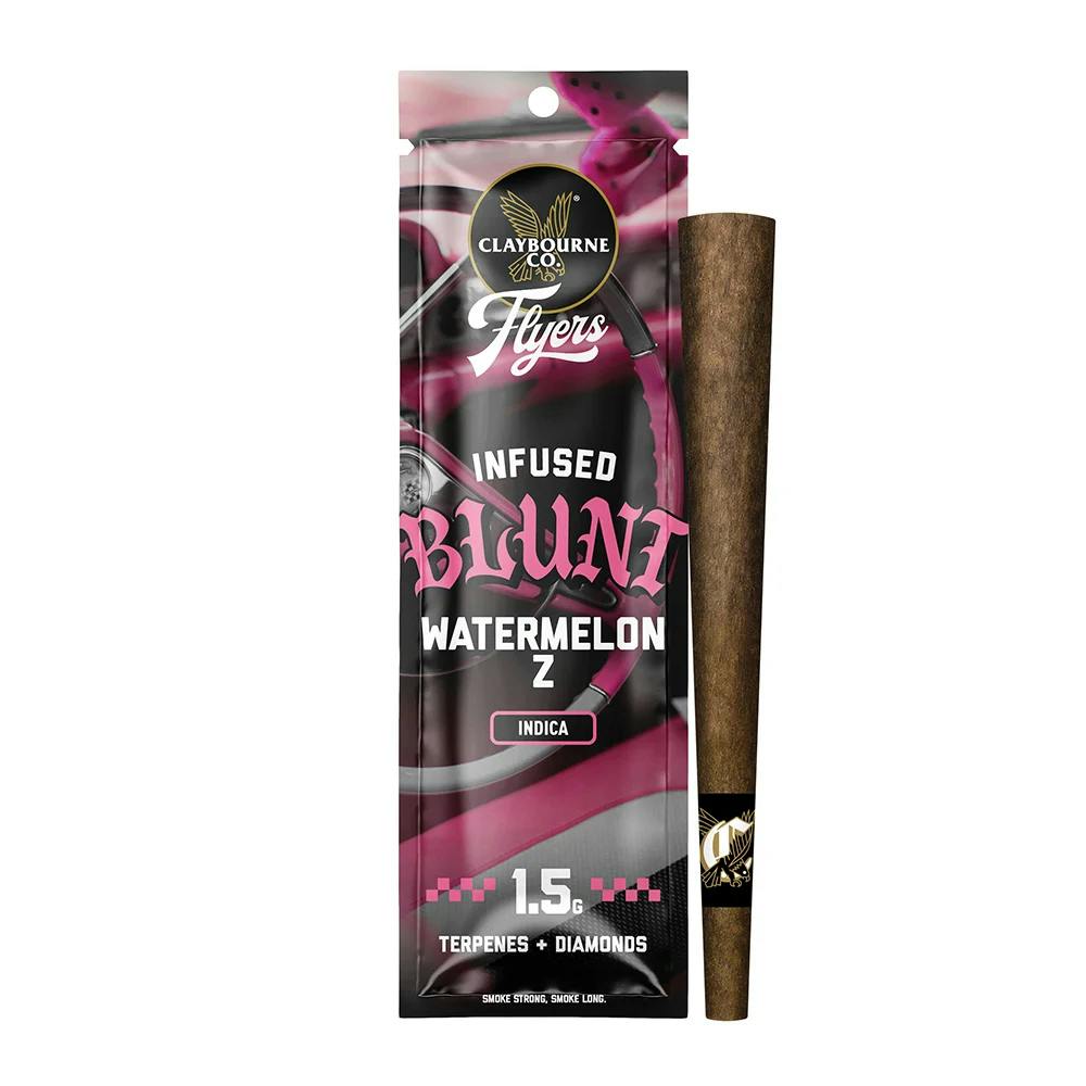 Product Clayebourne Co. Flyers - Watermelon Z - 1.5g - Infused Blunt