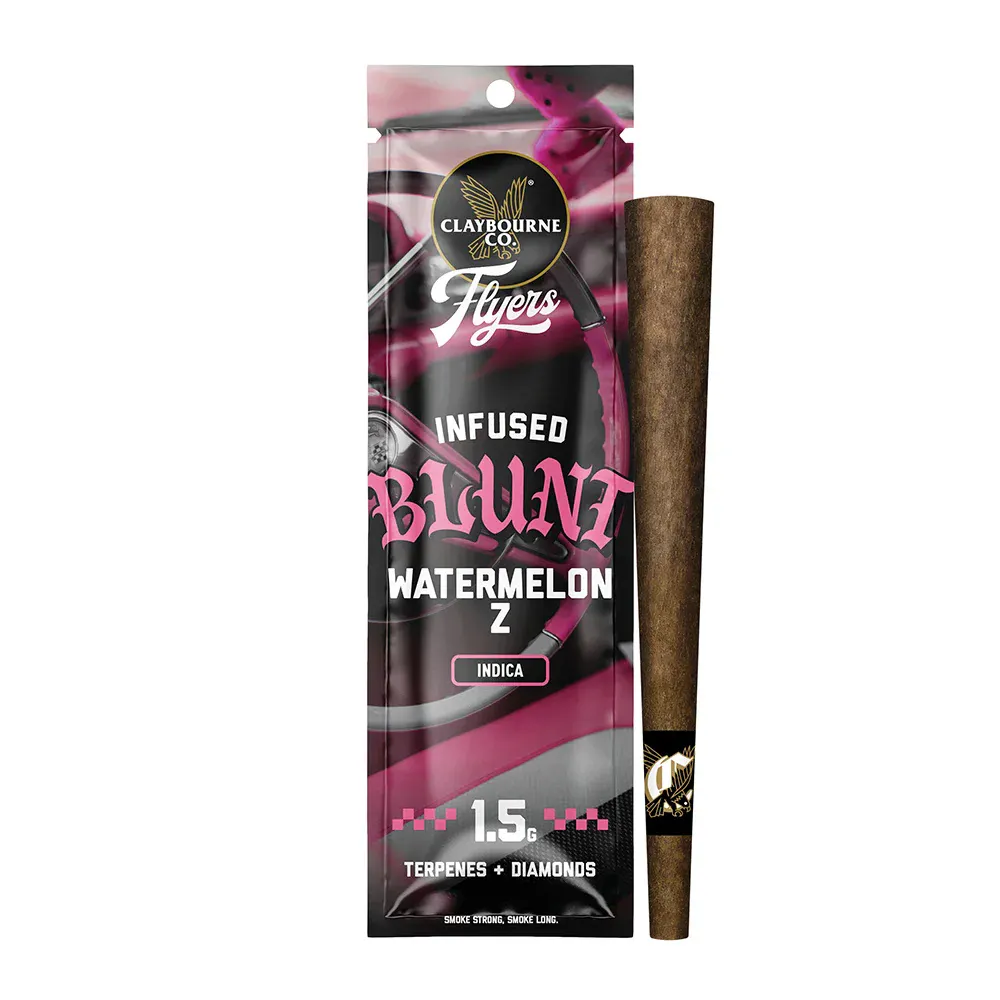 Product Clayebourne Co. Flyers - Watermelon Z - 1.5g - Infused Blunt