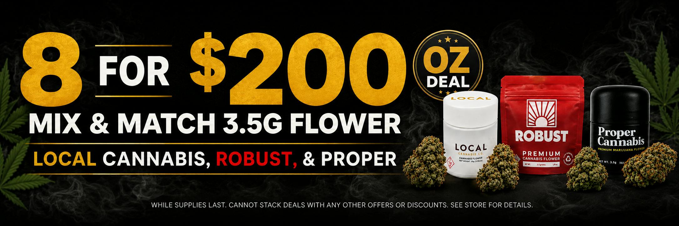 Luxury Leaf Oz Deal. Local, Robust, Proper