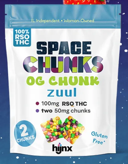 Gummies | HIJNX | Space Chunk Zuul RSO [2pk/100mg] at Mission