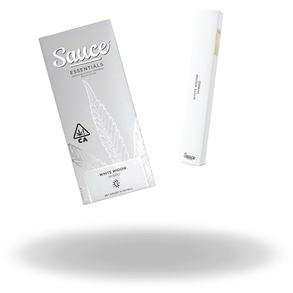 Product: Sauce | White Widow Essentials Disposable/Rechargeable All-in-one Cartridge | 1g