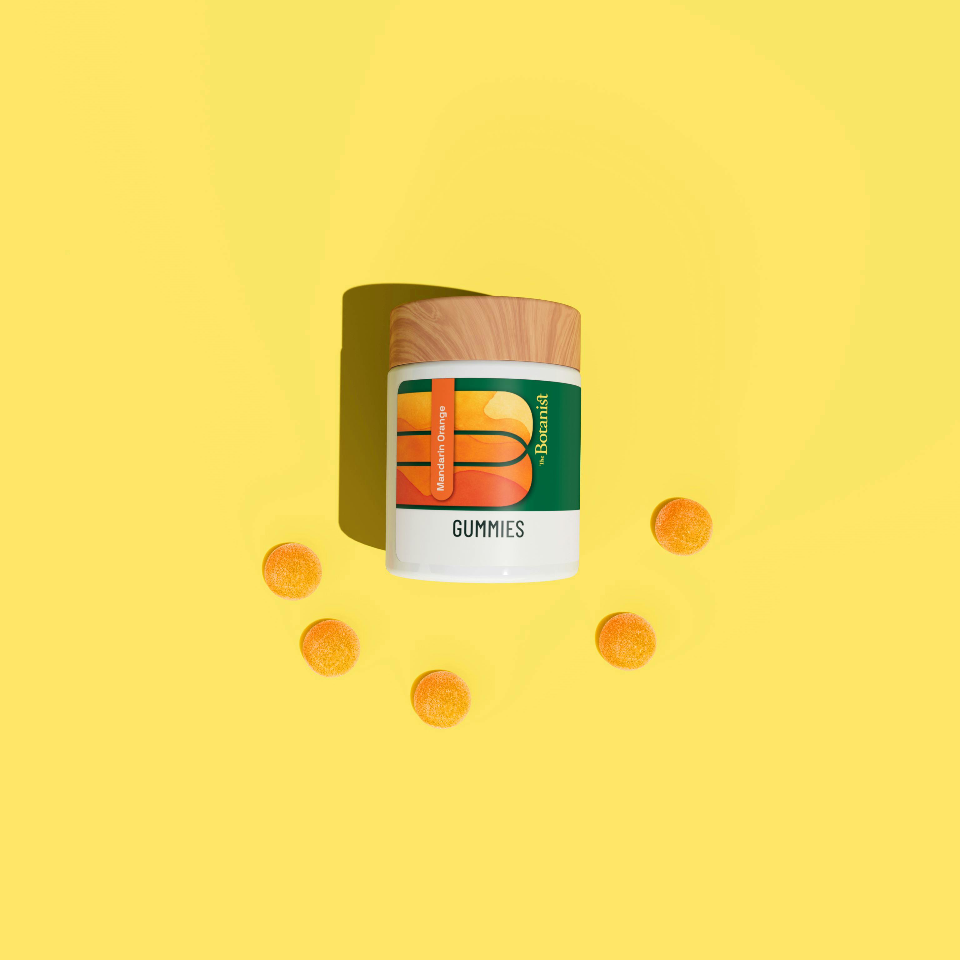 The Botanist Gummies 1:1 THC:CBD | 10pk (10mg ea) | Mandarin Orange