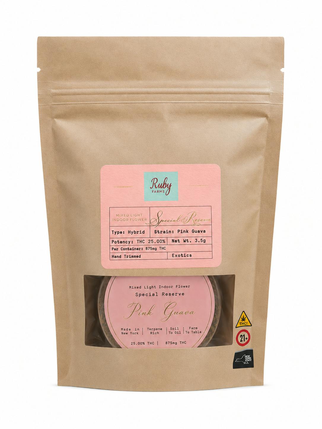 Ruby Farms | Pink Guava | 3.5g