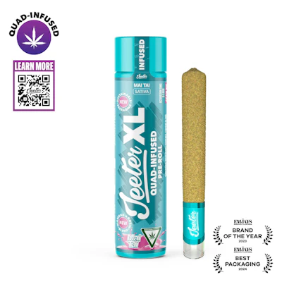Jeeter - 2g Quad Infused Preroll - Mai Tai - PRE_ROLLS by Jeeter at King of Budz