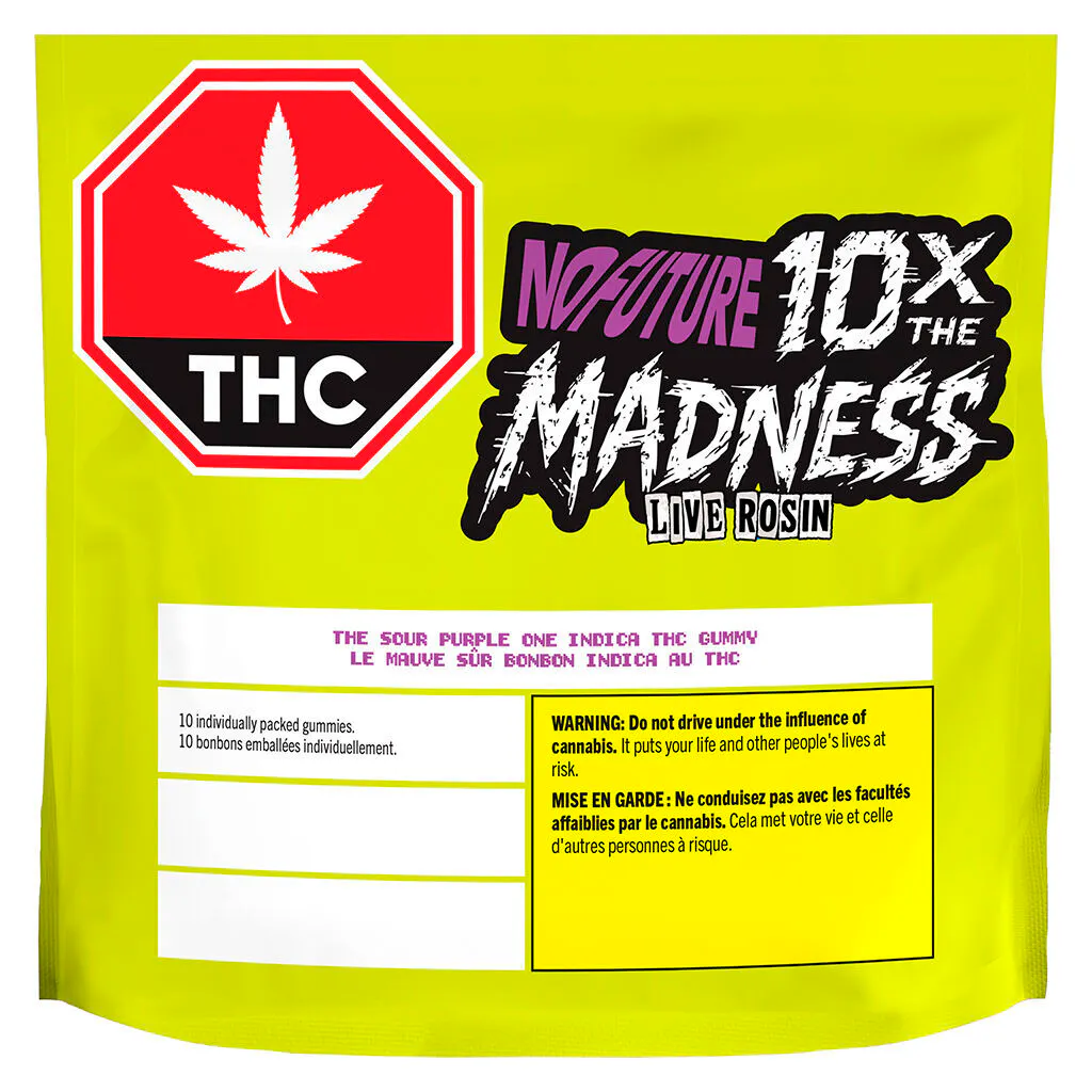 No Future - 10X The Madness The Sour Purple One - Live Rosin
