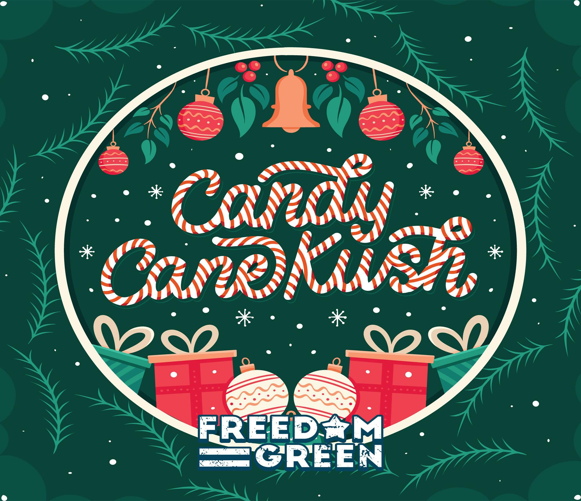 DELI - Freedom Green - Candy Cane Kush