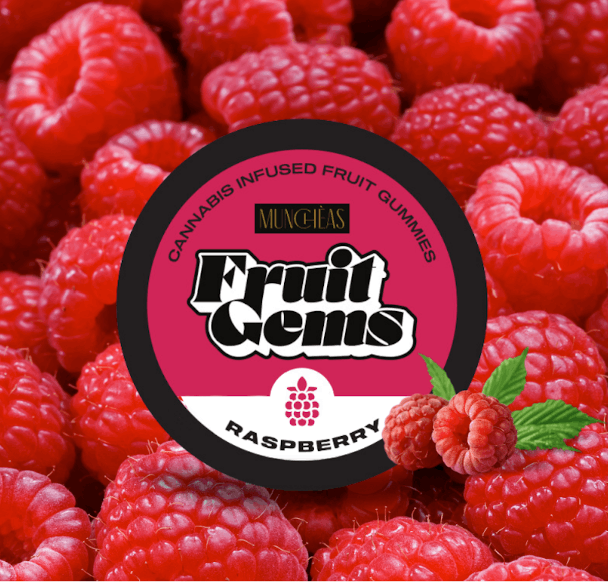 Photo of Munchèas | Fruit Gems | Raspberry | 100mg