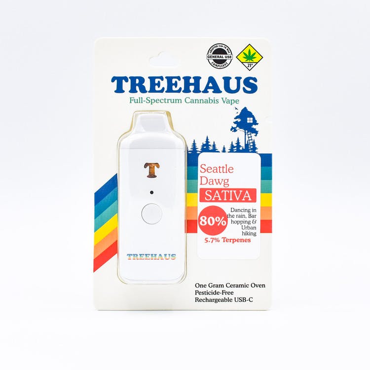 Treehaus: Seattle Dawg - Cured Resin Disposable Cartridge