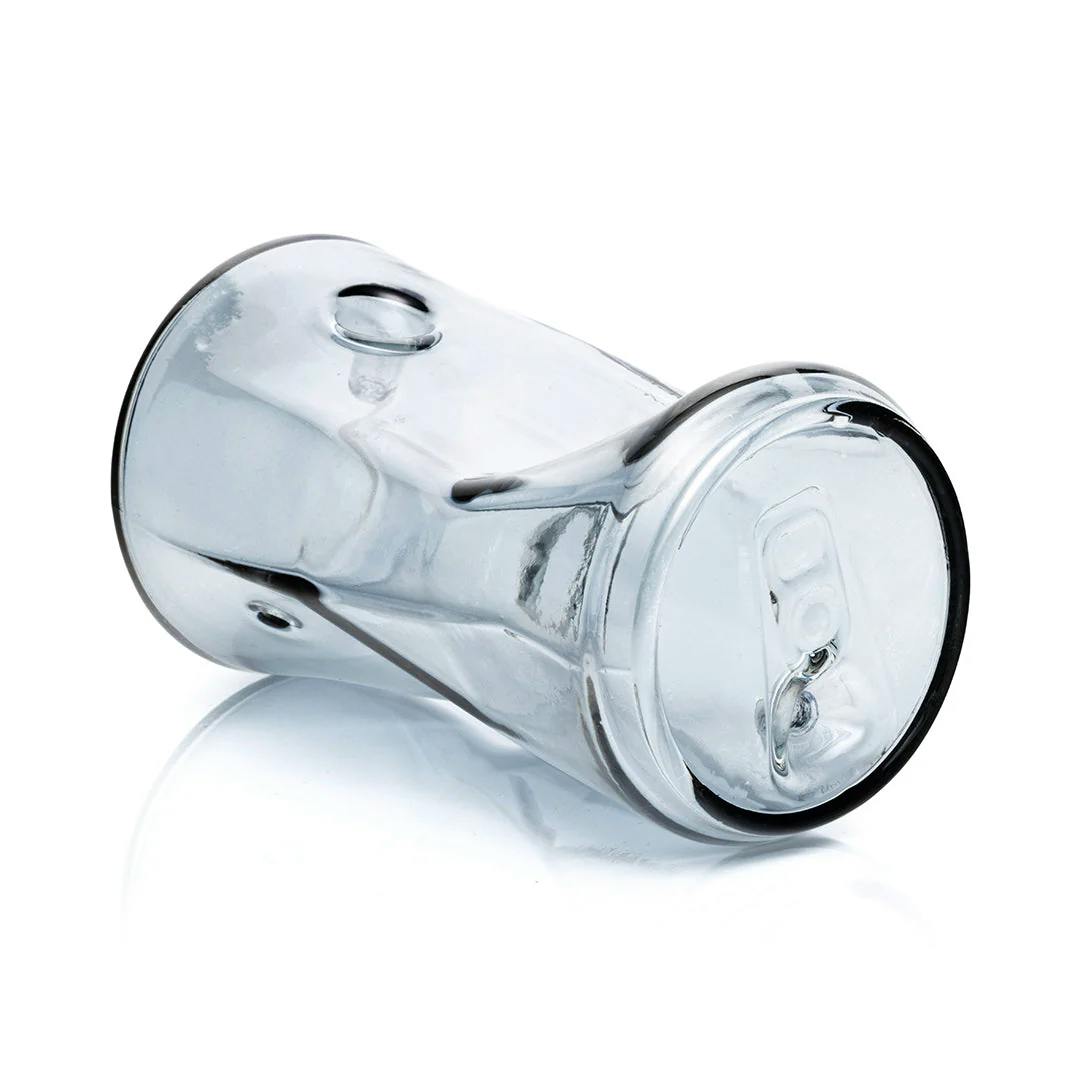 Hemper 4.6” Rager Crushed Can Glass Hand Pipe - ACCESSORIES cannabis product, N/A