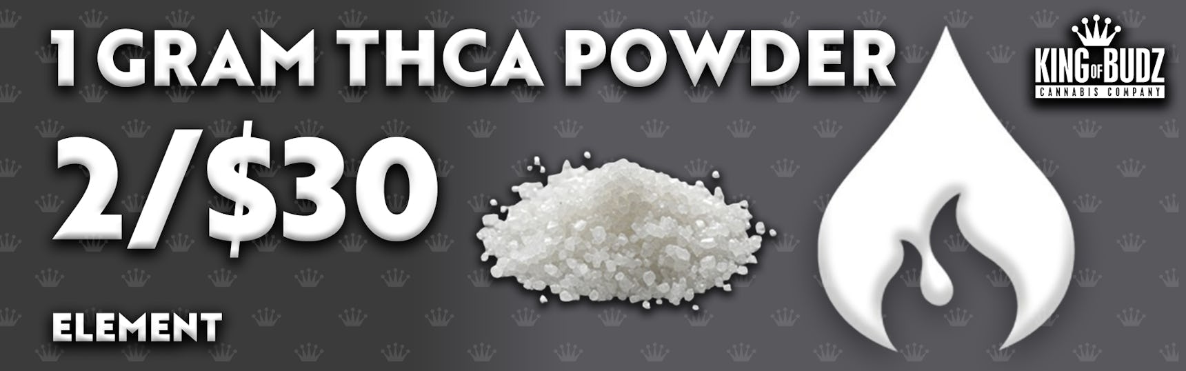 2/$30 Element 1g THCA