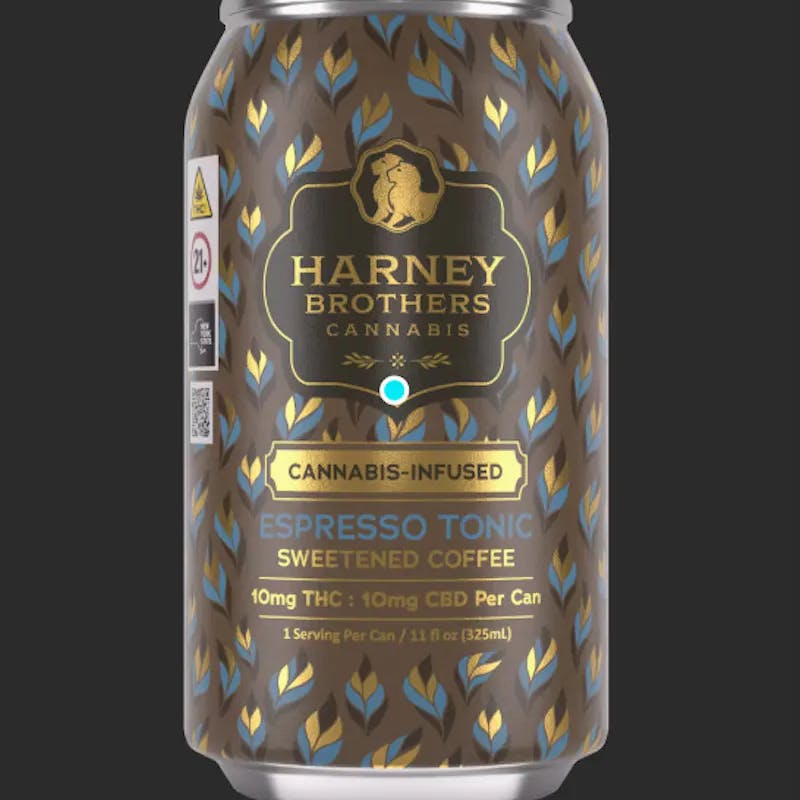 Harney Brothers | Espresso Tonic 12oz Single Can | 5mg