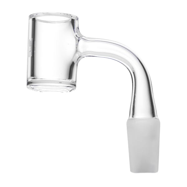 14mm Clear Bucket Banger - 90 Degree - Quartz
