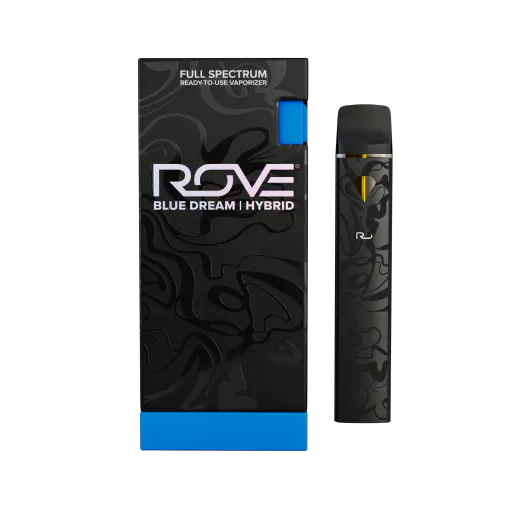 Rove | Live Resin Ready-To-Use Vape | Blue Dream 1g | Flora Farms