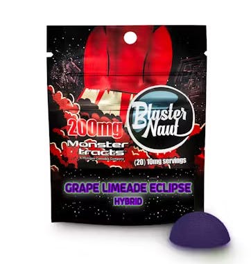 Product: MONSTER XTRACTS | BLASTER NAUT | GRAPE LIMEADE ECLIPSE | 200MG | HYBRID