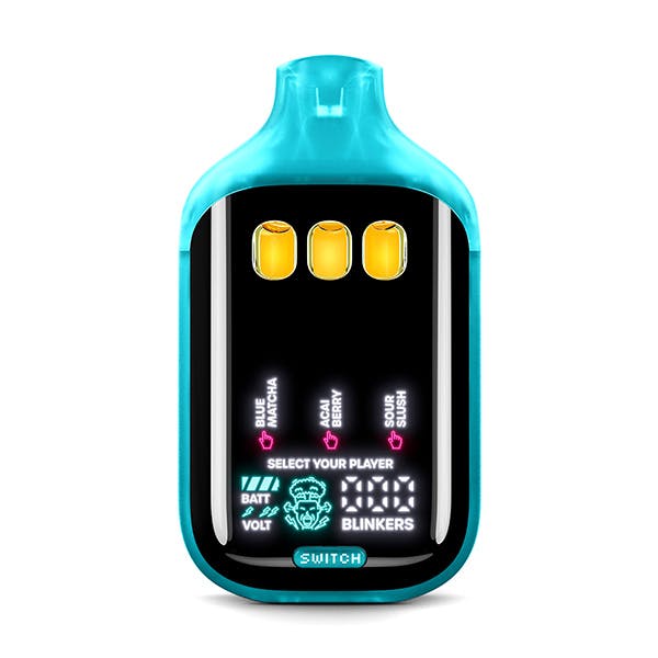 Blue Matcha x Acai Berry x Sour Slush Triple Tank Vape - The Flowery NY