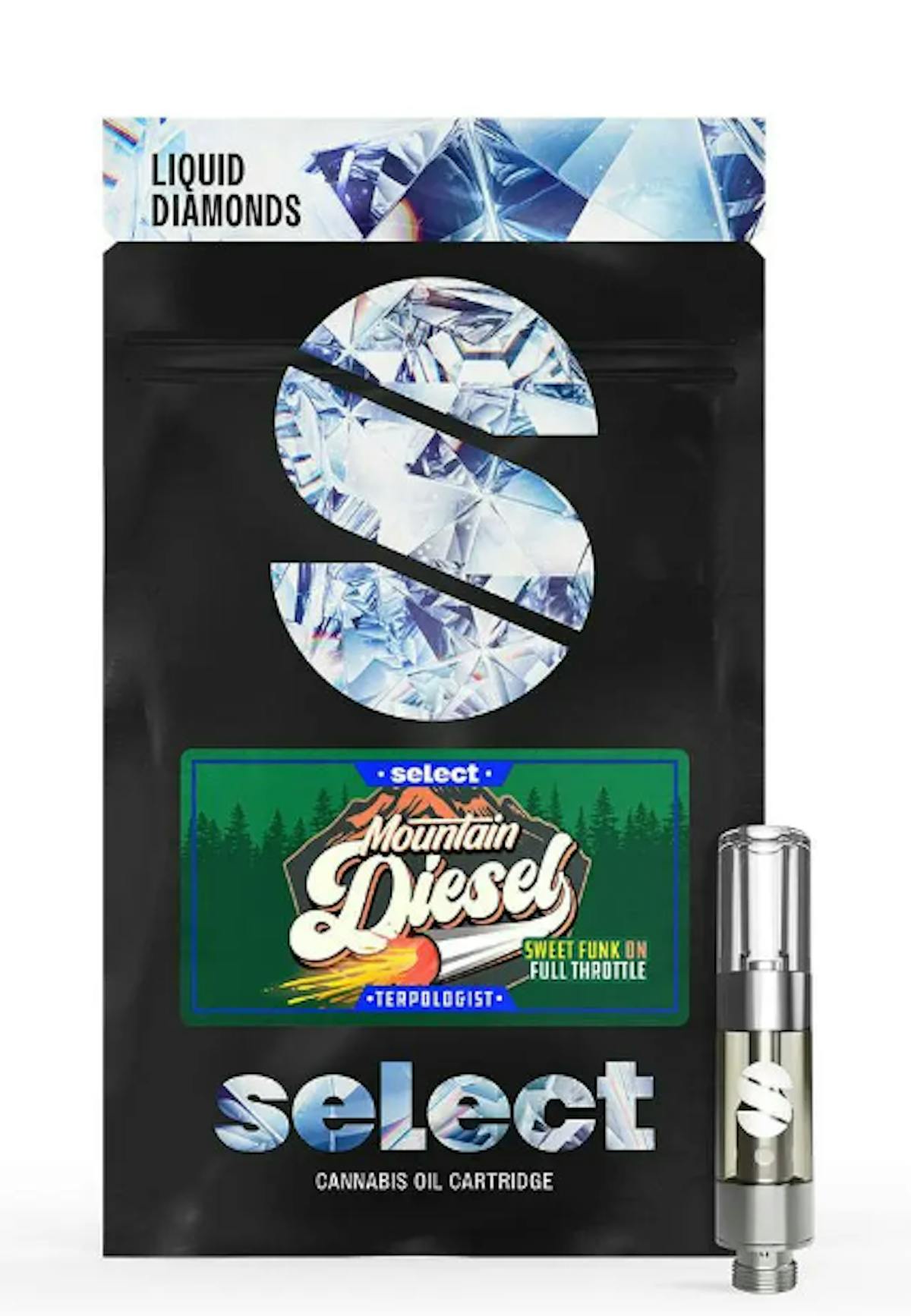 Photo of Terpologist x Liquid Diamonds Mountain Diesel Cartridge