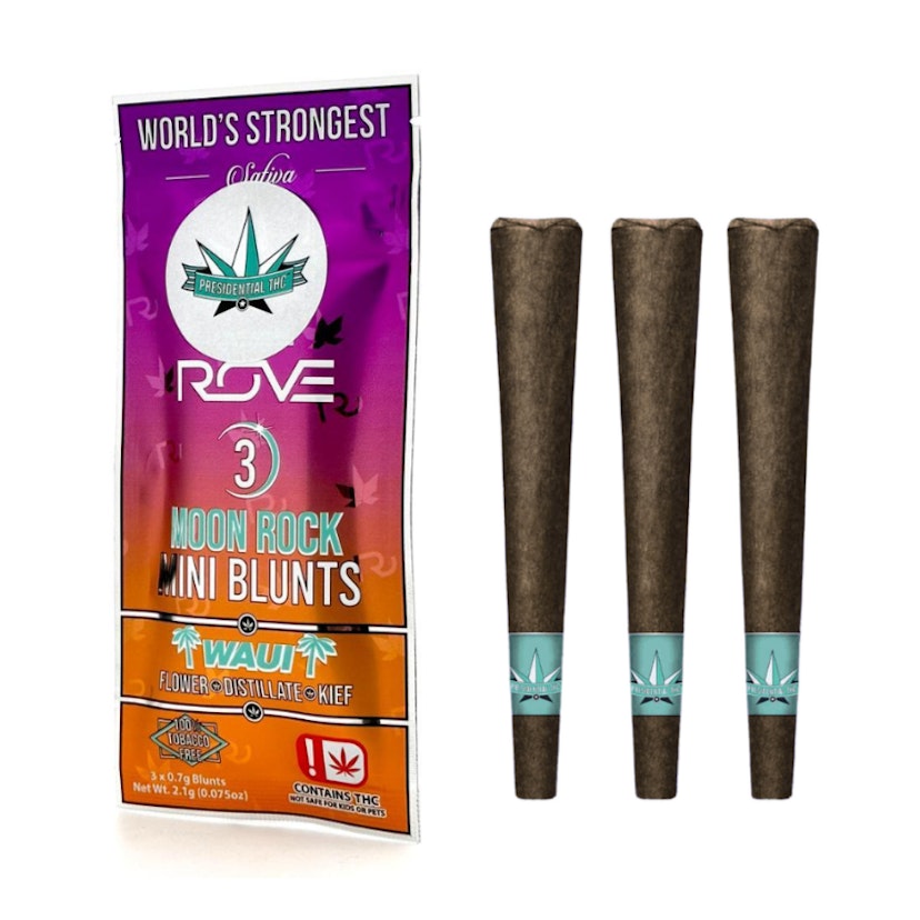 Presidential 3 x .7g Infused Blunts Waui