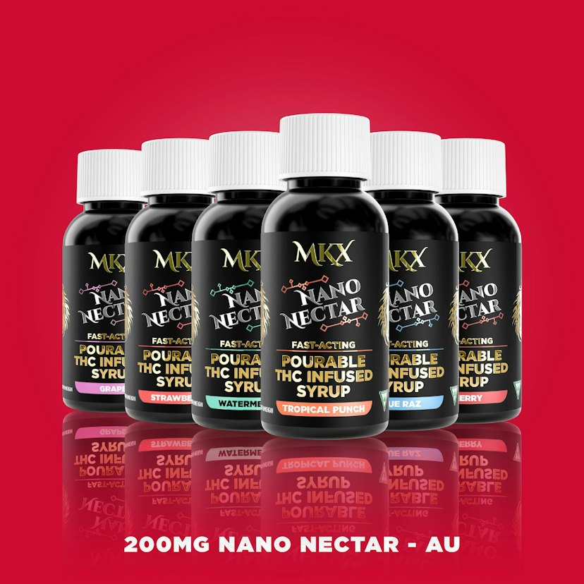 MKX | 200mg Nano Nectar Syrup | Strawberry