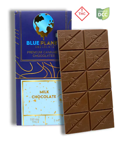 Blue Planet Chocolate: Milk Chocolate Bar – 20pc 550mg-active