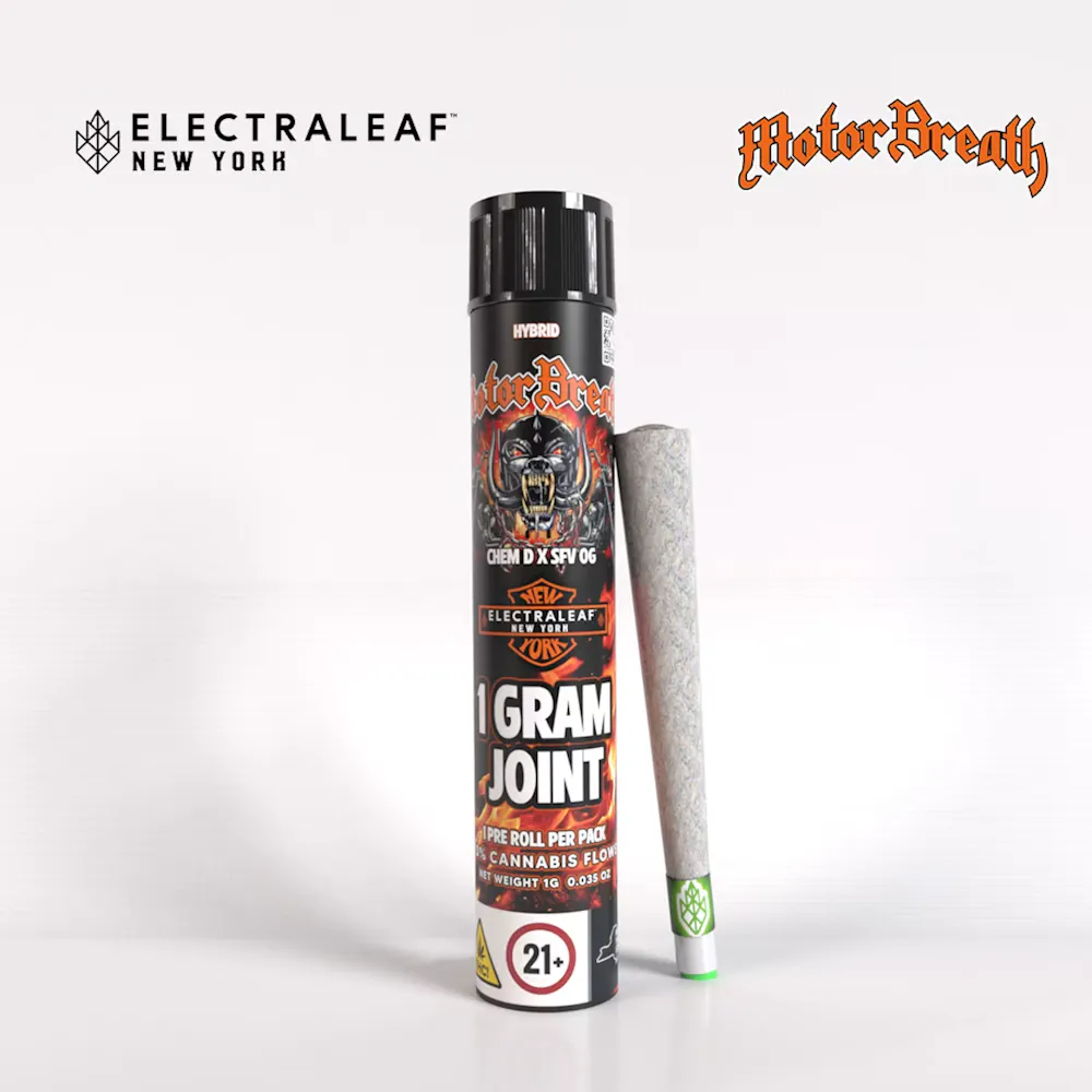 Product ElectraLeaf - Motorbreath - 1g - Indoor Flower Pre Roll