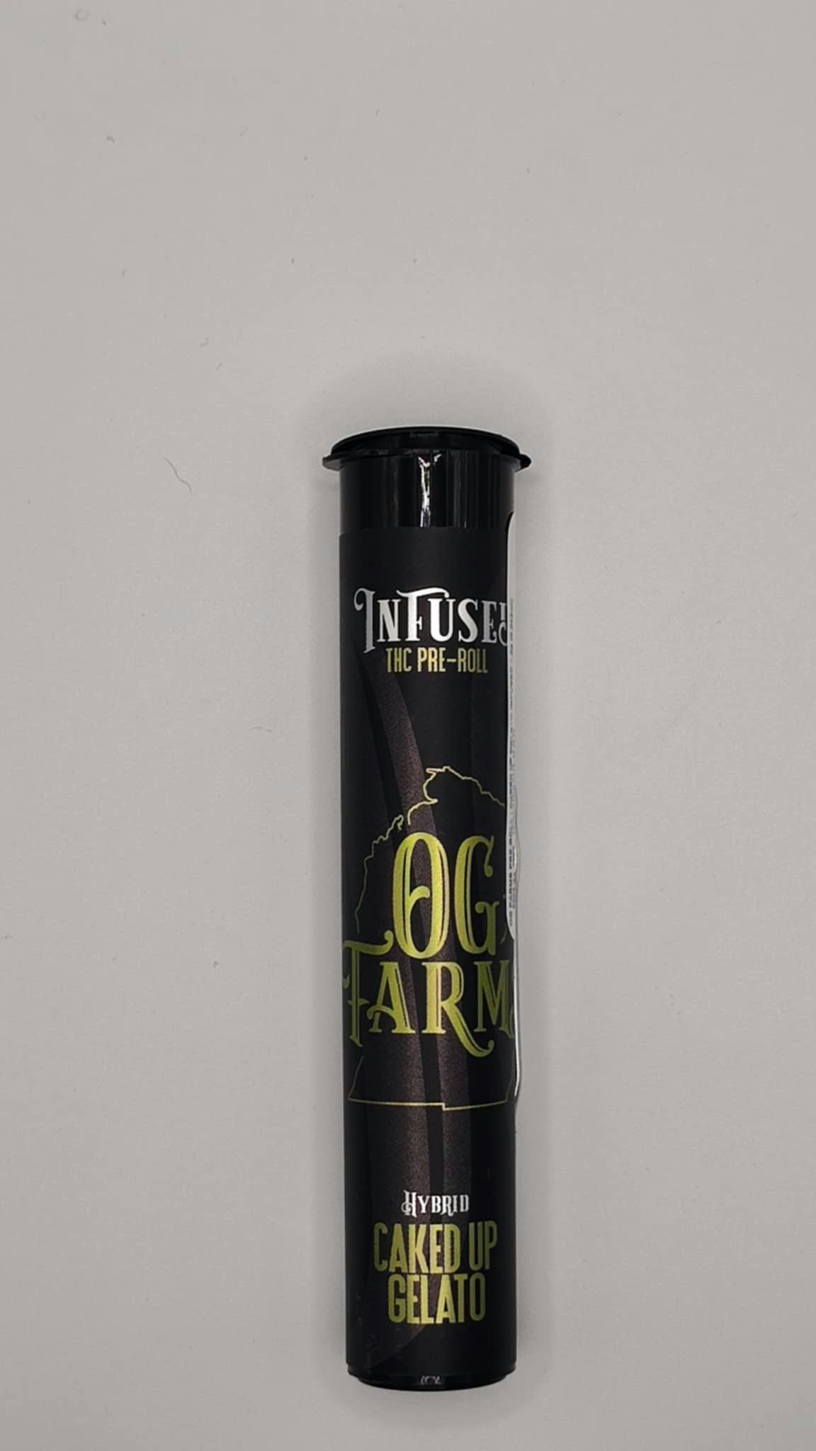Product: OG Farms | Infused Pre-Roll - 1.2g - Caked Up Gelato