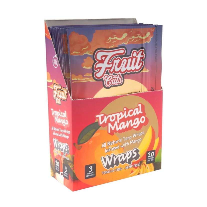 Fruit Cuts Natural Pulp Wraps 3pk Assorted