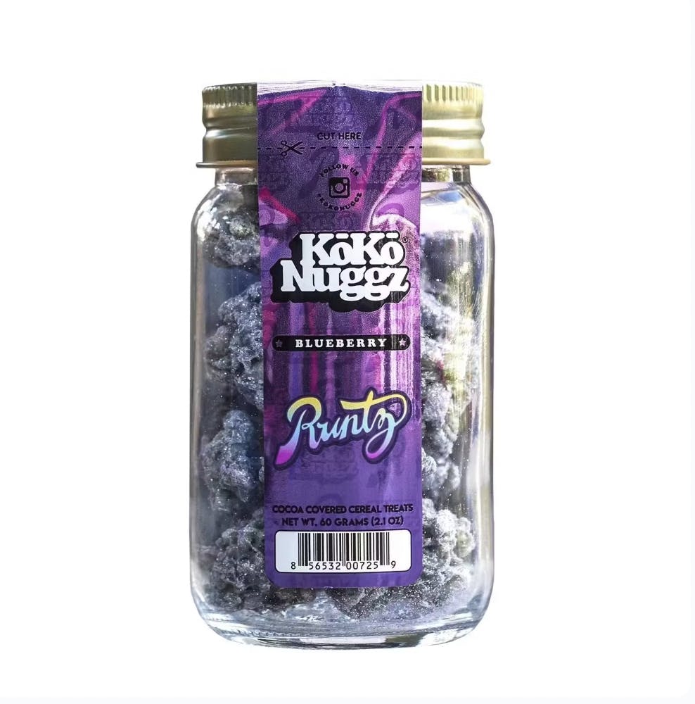 Koko Nuggz | Crispy Treats 100mg | Blueberry