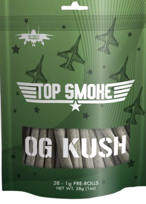 Product: Top Smoke | Pre-Roll 28-Pack - 28g - OG Kush