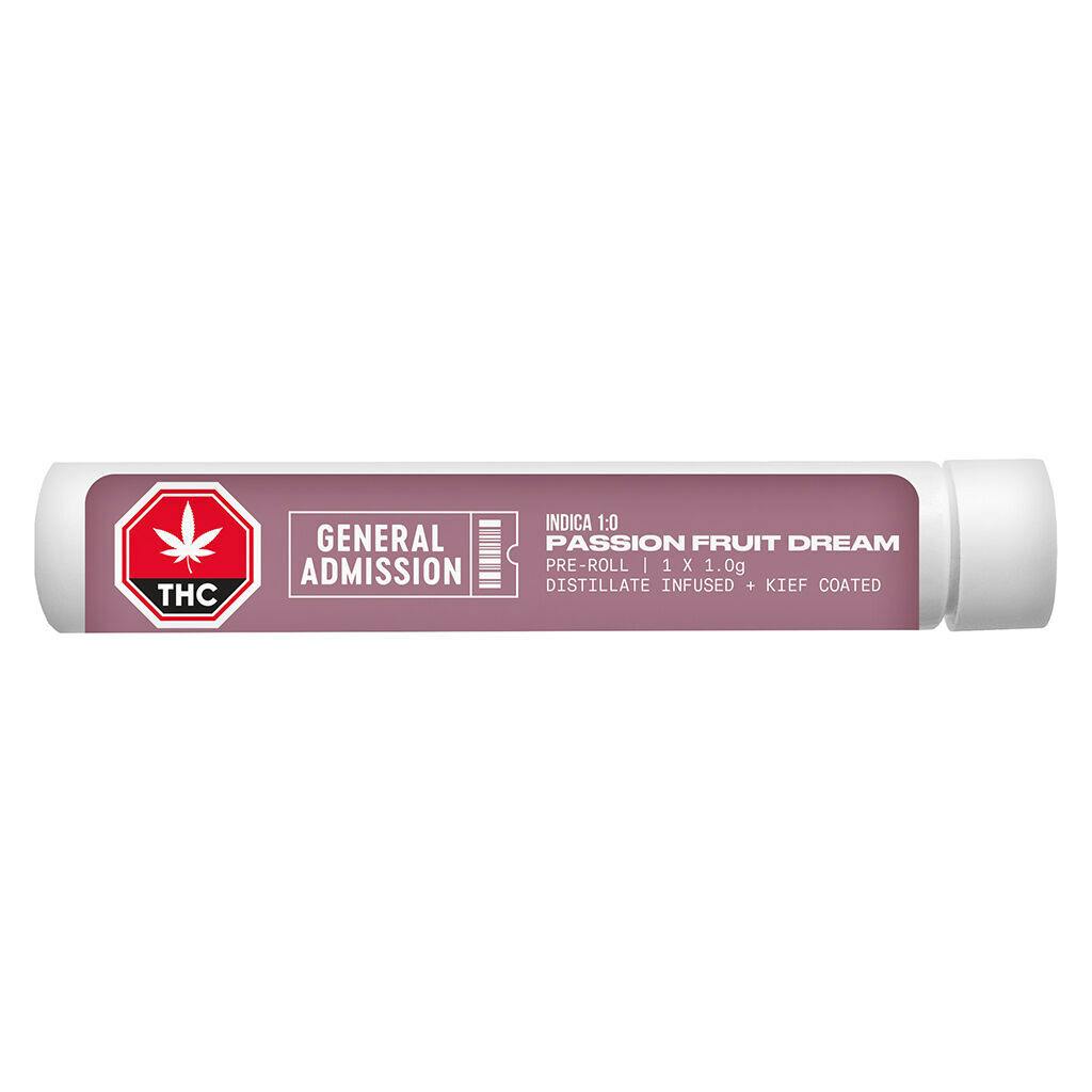 General admission - passion fruit dream distillate infused prjs - 1x1g