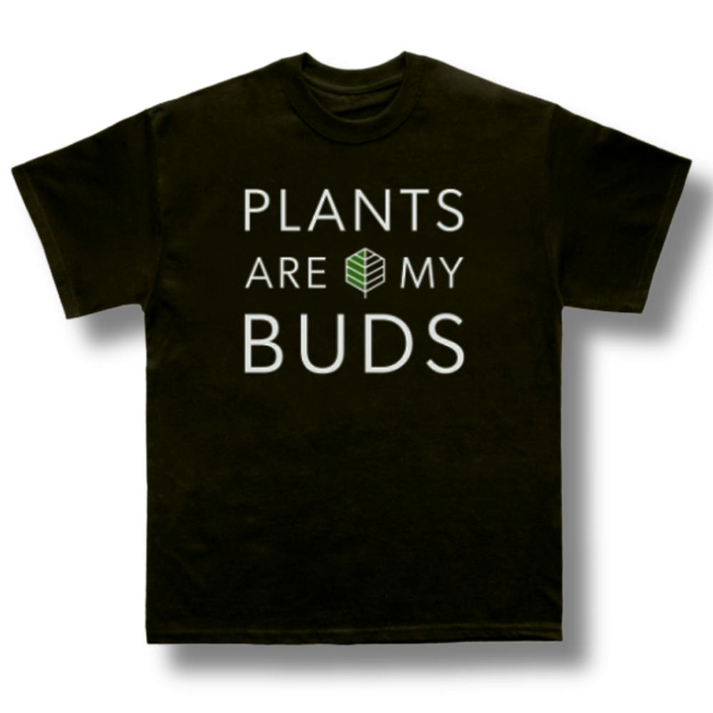 Photo of The Forest | Plants Are My Buds T-Shirt – Small – Black