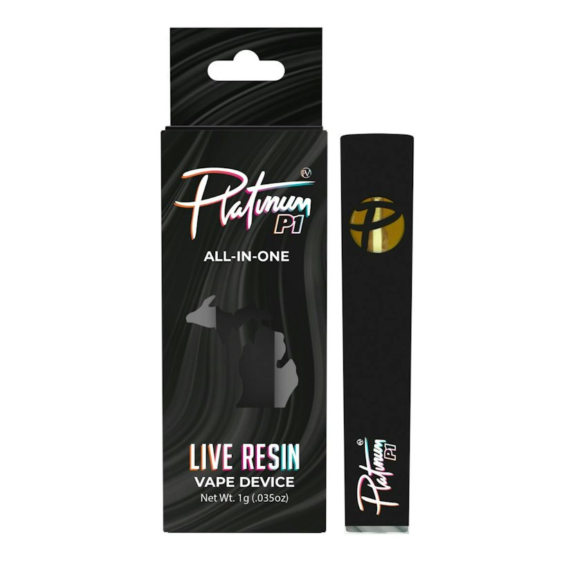 PLATINUM VAPE LIVE RESIN DISPOABLE | NORTHERN LIGHTS