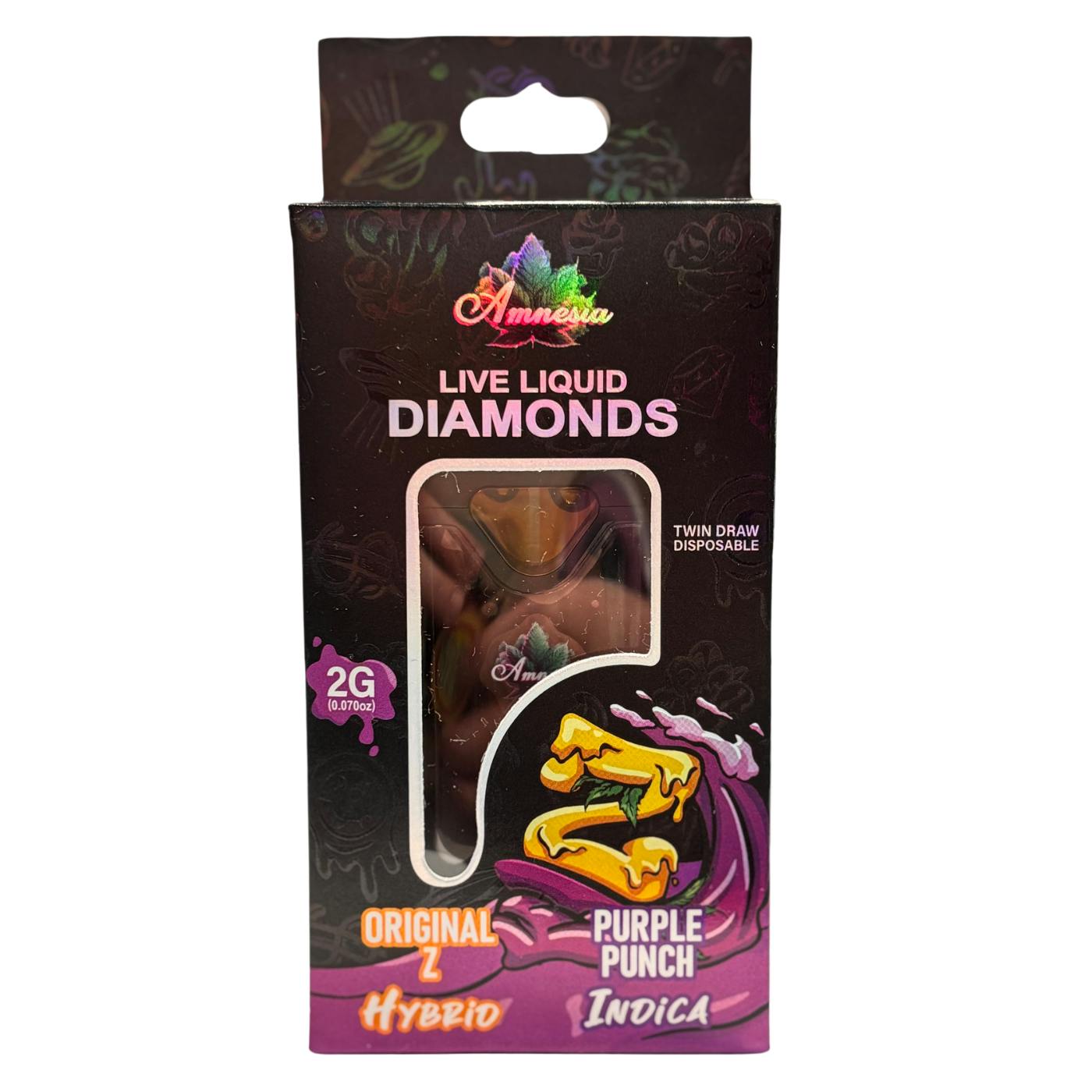 Amnesia - Original Z x Purple Punch LQD Switch Disposable