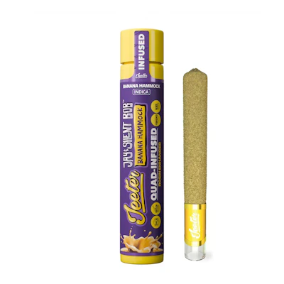 Jeeter X Jay & Silent Bob - 2g Quad Infused Preroll - Banana Hammock