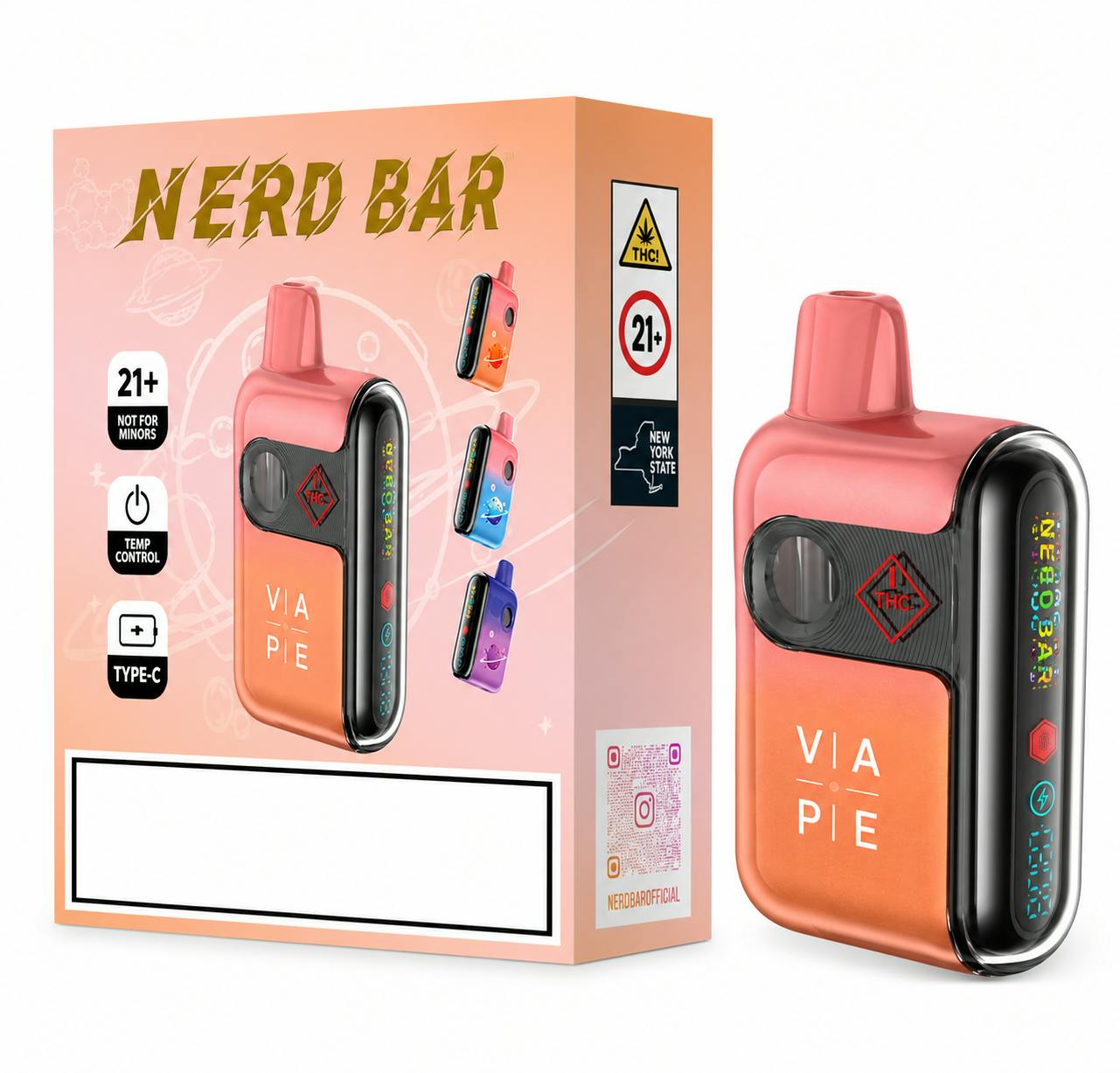 Nerd Bar AIO Vape - Orange Oasis