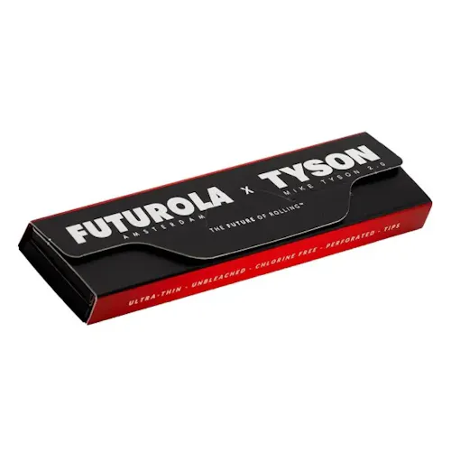 FUTUROLA x TYSON | BROWN ROLLING PAPERS + TIPS | KING SIZE SLIM-active